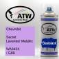 Preview: Chevrolet, Secret Lavender Metallic, WA342X / G6B: 400ml Sprühdose, von ATW Autoteile West.